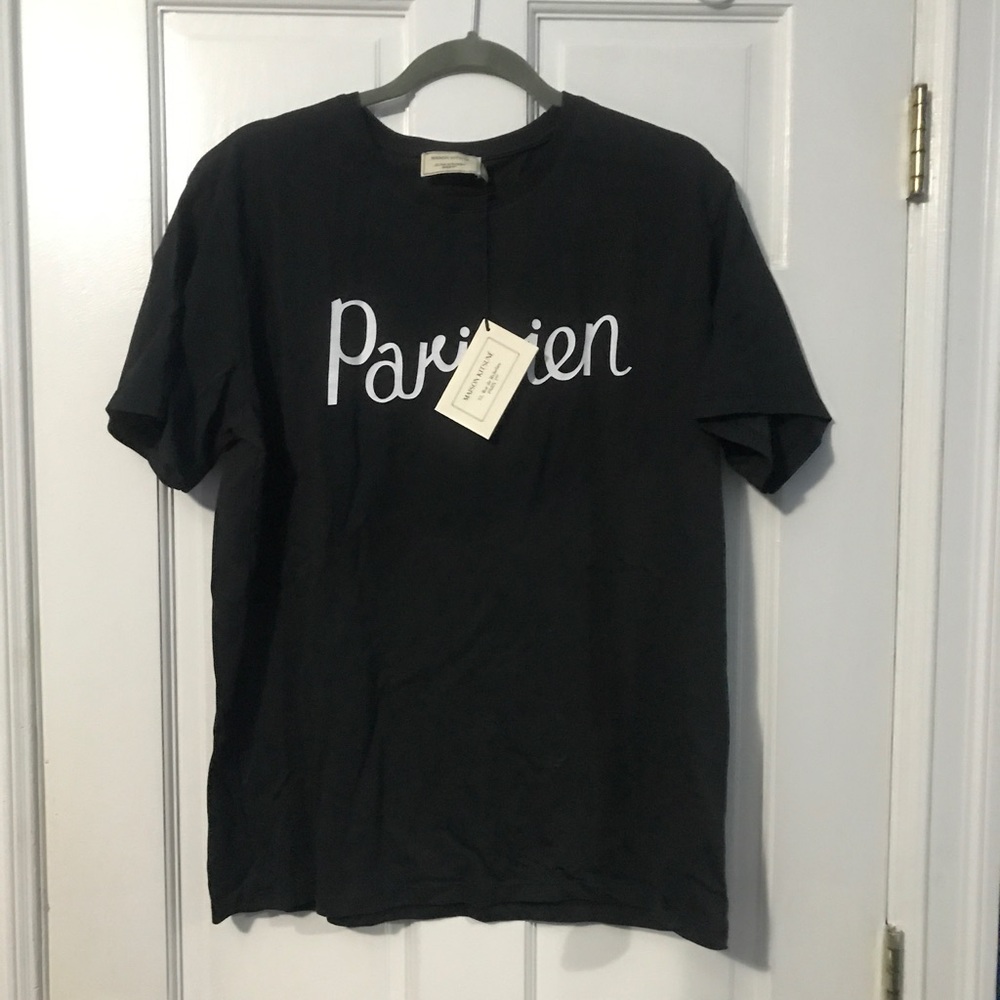 Maison Kitsune Short Sleeve 'Parisien' Tee